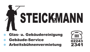 Glas- und Gebäudereinigung Steickmann -
www.gebaeudereinigung-steickmann.de